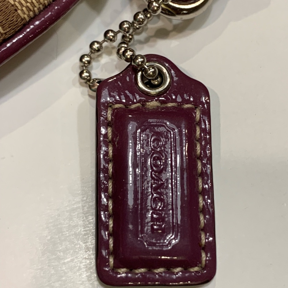 Coach Multi-Pattern Monogram Wristlet - image 2